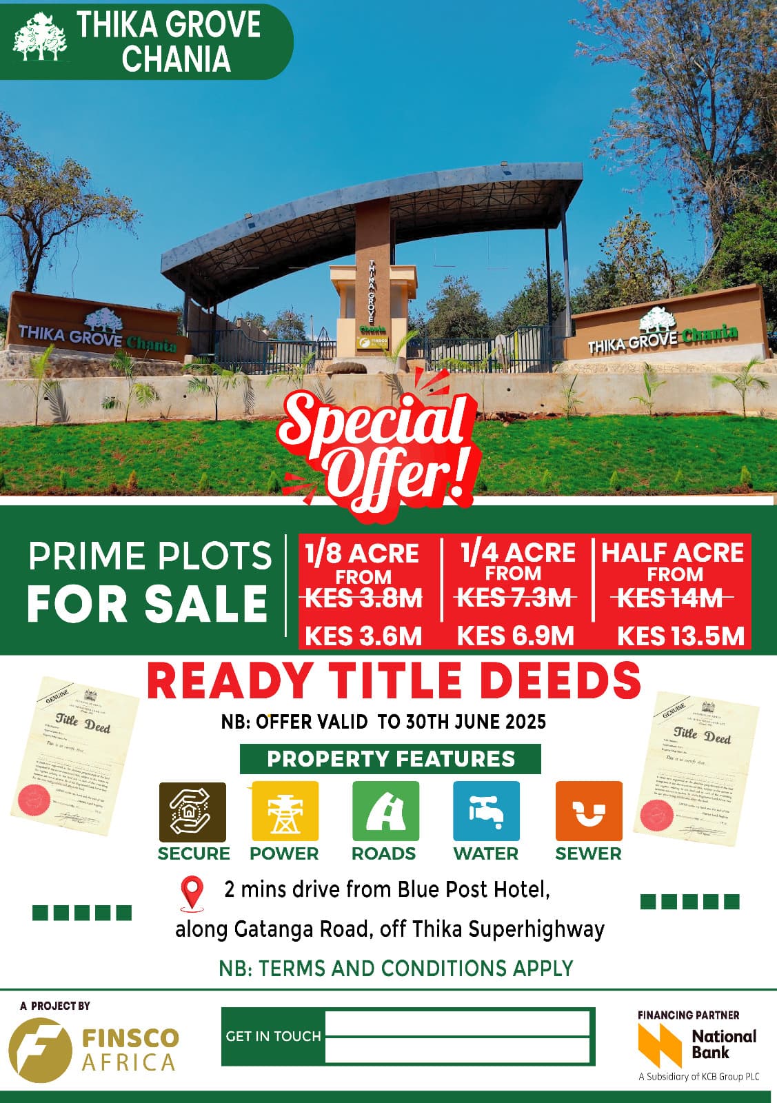 Plots for Sale - Thika Grove Image 5